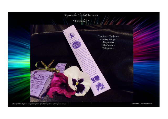 Lavender - Ayurvedic Herbal Incenses - Divine Leaving
