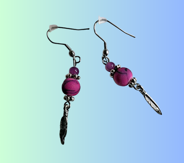 A Boucles d'Oreille La Vie en Rose