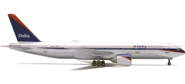Delta Airlines B-777-232 (N864DA) 1:400, Herpa