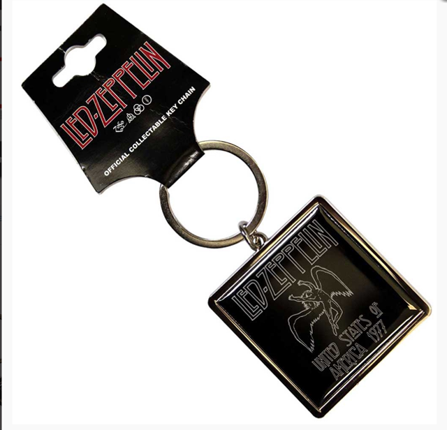 LED ZEPPELIN KEYCHAIN: 1977 USA TOUR