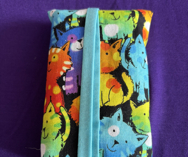 Pocket Tissue cover/holder Cats including tissues