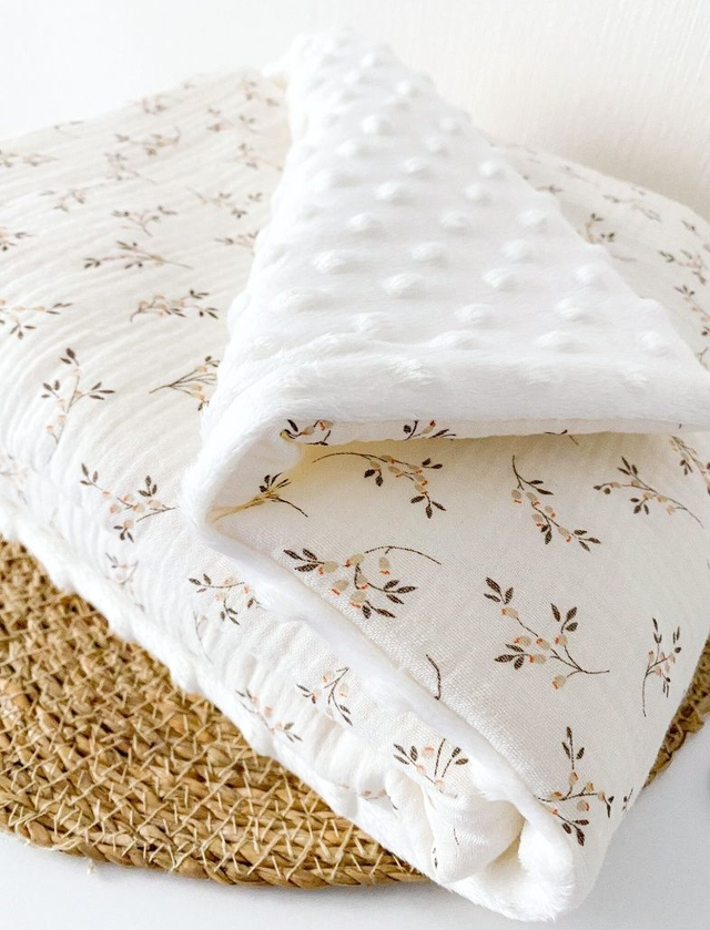 Couverture minky sans broderie