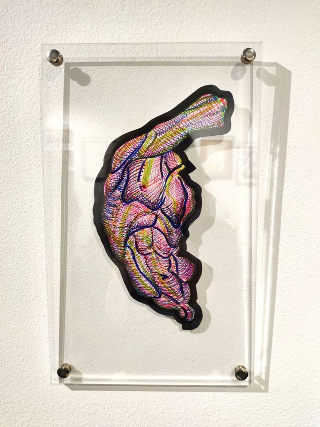 Ivan Pidhainyi. Sculpture drawing