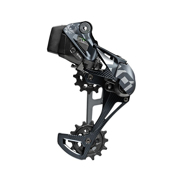 DÉRAILLEUR ARRIÈRE SRAM X01 EAGLE AXS 12V 52D GRIS LUNAIRE (BATTERIE NON INCLUSE)