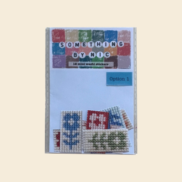 Flower Version 1 Mini Washi Sticker Pack