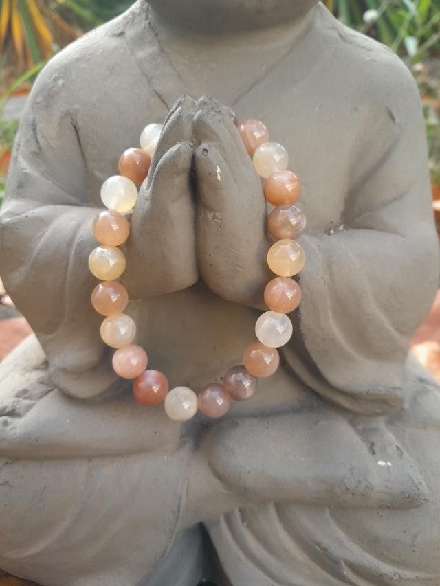 Bracelet Pierre de lune multi couleur