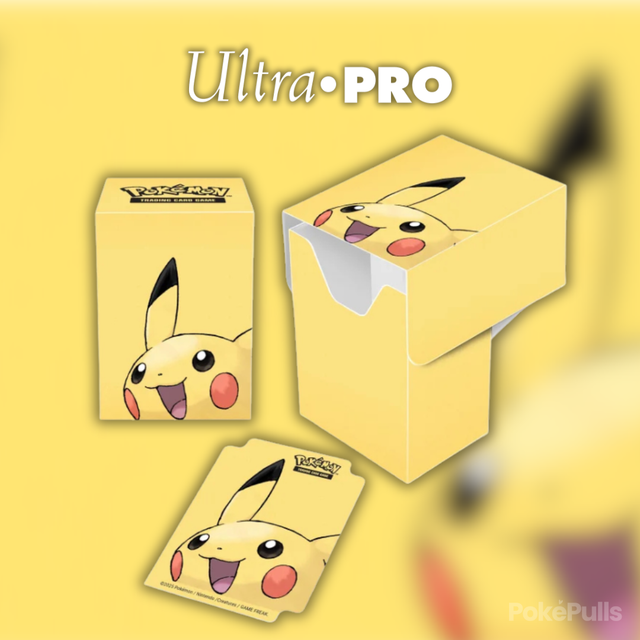 Ultra PRO Pokémon Full-View Deck Box (Pikachu)