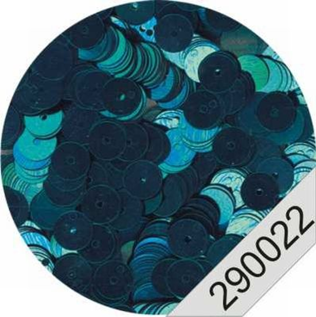 Pailletten turquoise - ca. 600 stuks (290022)