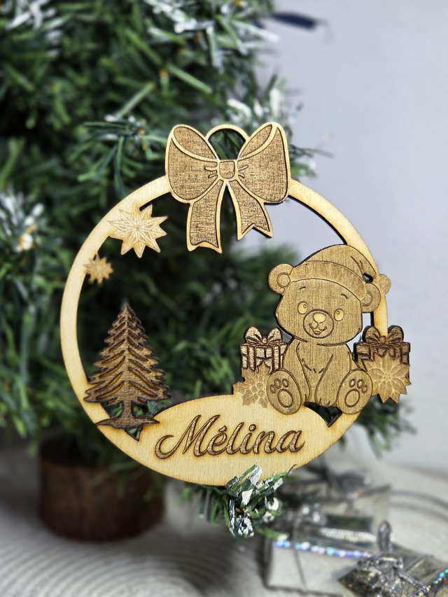 Boule de Noël &quot;ours brun&quot;