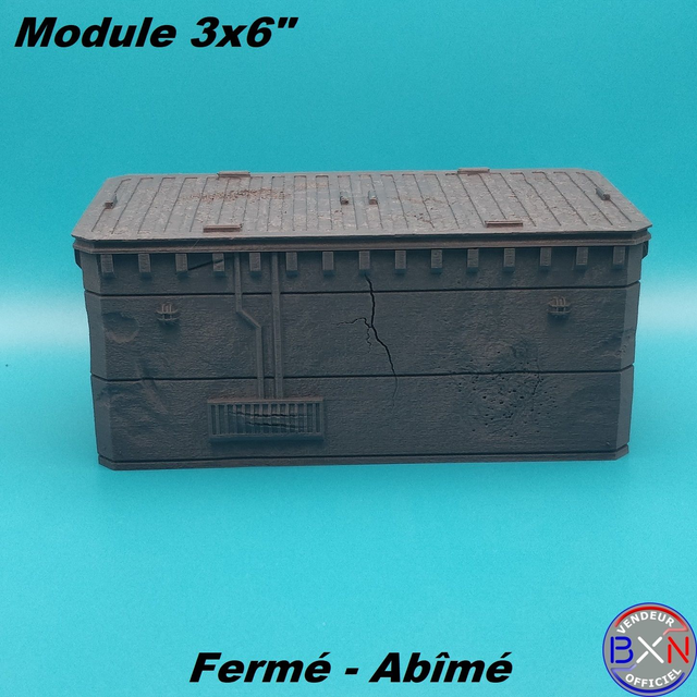 VGT - Module 3x6&quot; - Fermé - Abîmé