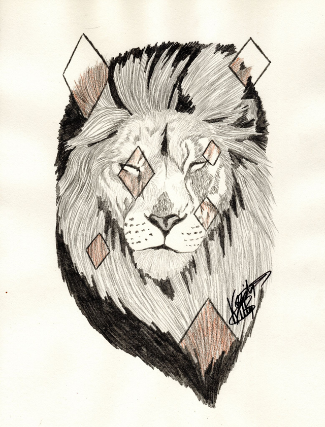 lion psychédélique