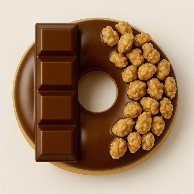 Donut Nutella Kinder Country