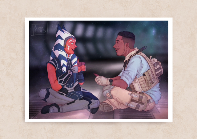 CoD/Star Wars - Ahsoka and Gaz Print-P47