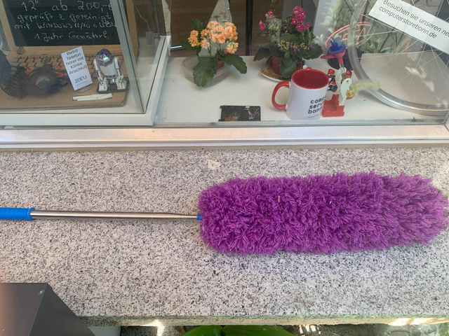 Staubwedel waschbar Teleskop bis 280cm