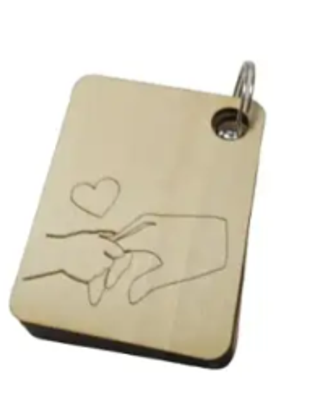 BoisChic – Porte-clés à Souvenir Personnalisable