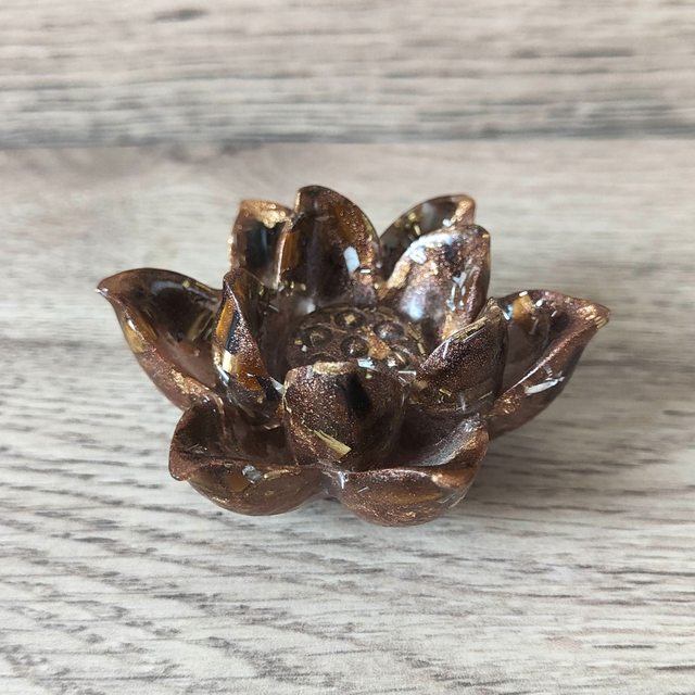 Fleur de lotus œil de tigre