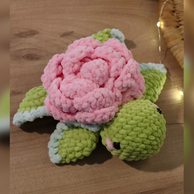 Tortue fleur 