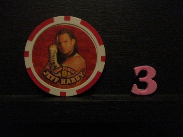Jeff Hardy - Chip Power 9 Original Wrestling Chipz (3)