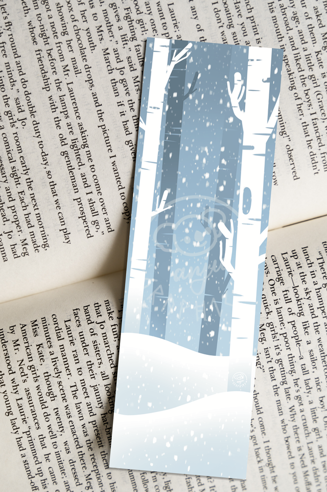 DAY 11 - Neige - Marque-Page