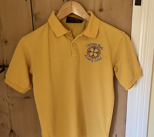 School Logo Polo Shirt 11-12 years