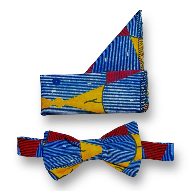 Noeud papillon et mouchoir de poche