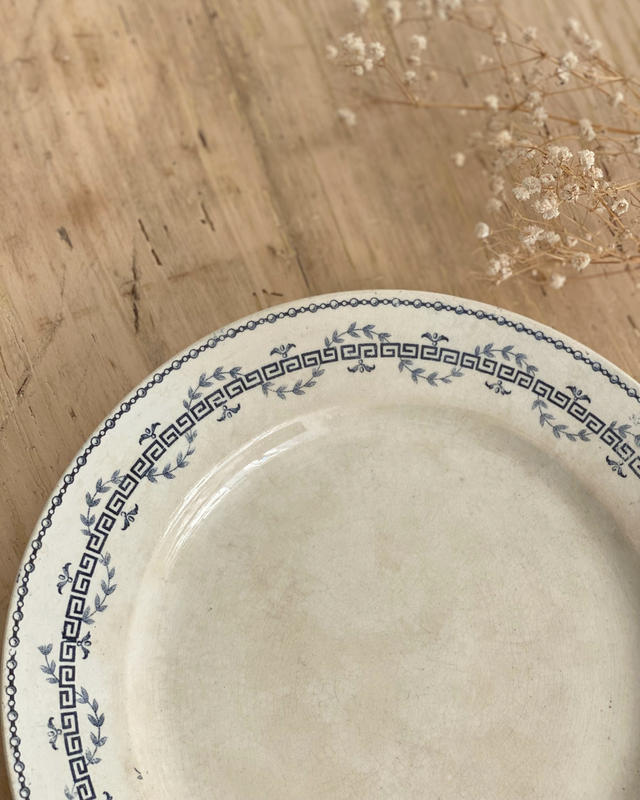 Assiette Gien Austerlitz plate (x1)