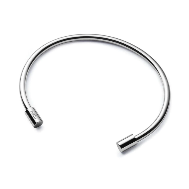 Nalu Beads Stainless Steel Bangle 