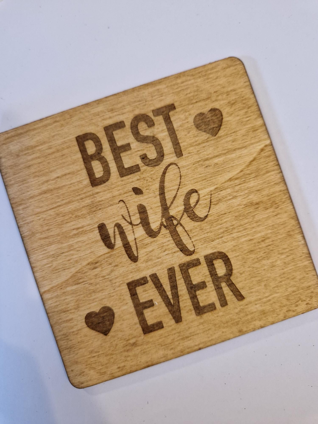 Best Wife Coaster