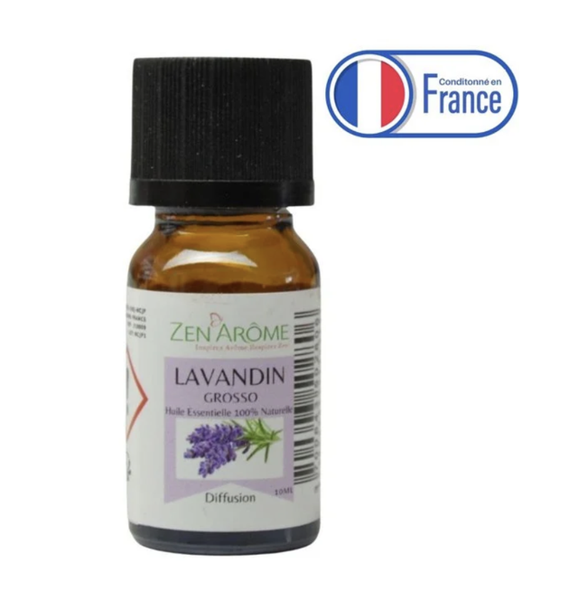 Huile Essentielle – Lavandin Grosso - 10 ml – Utilisation pour la Diffusion – 