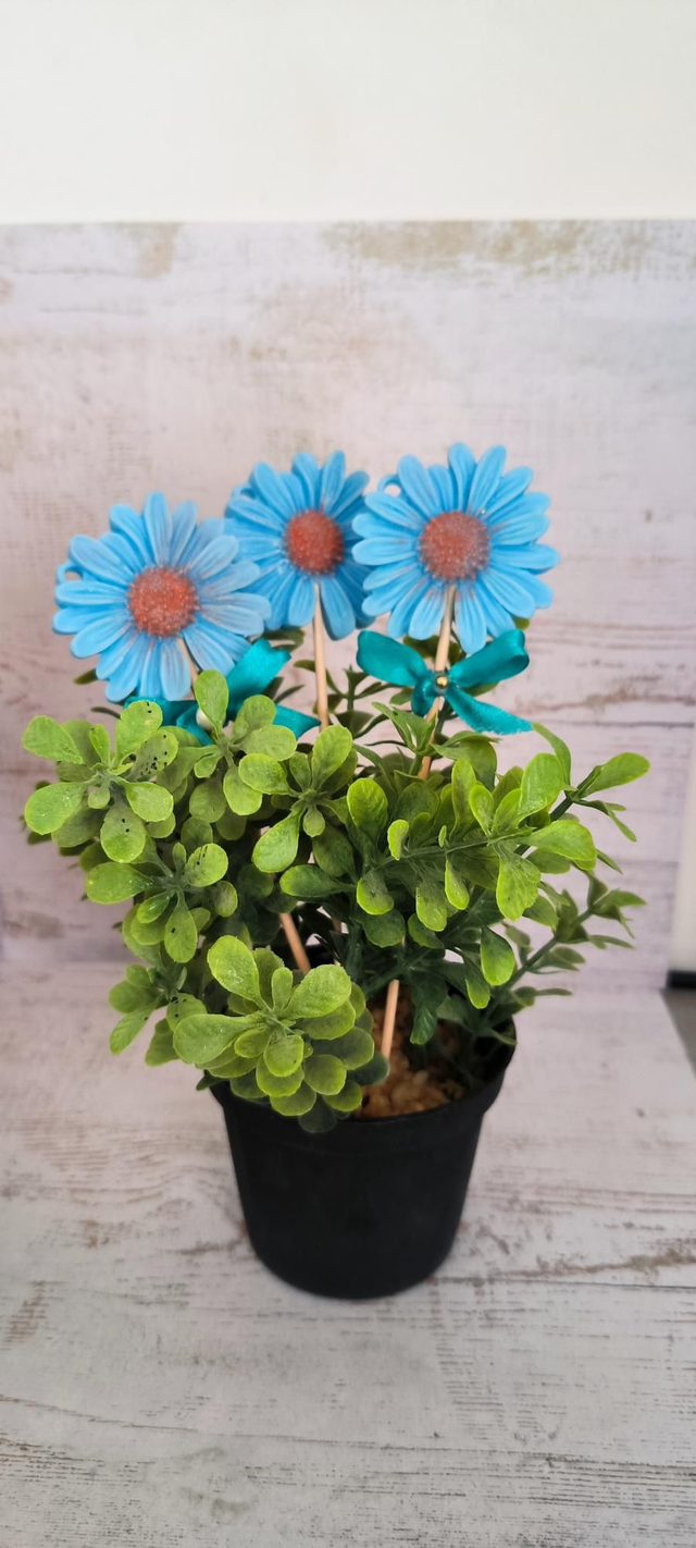 Fondant Marguerite sur tige 