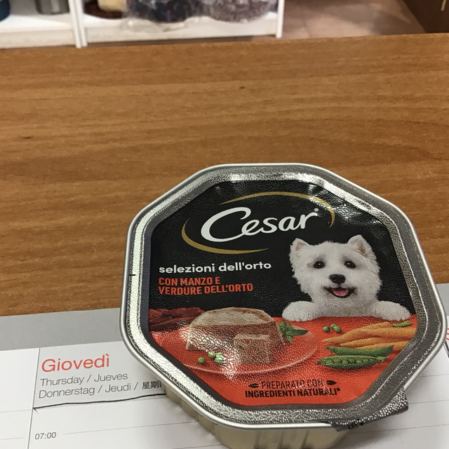 CESAR DOG SOLUZIONI DELL ORTO CON MANZO E VERDURE 150GR 4008429000713