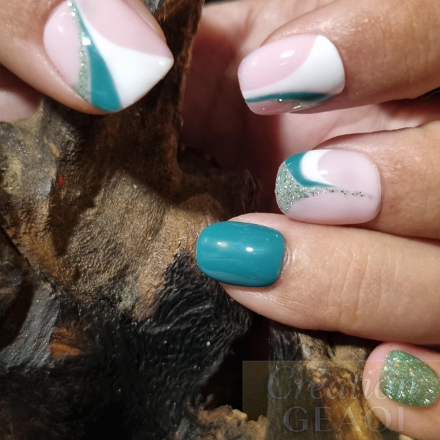 LILOU GREEN LITTLE CARRÉ XS