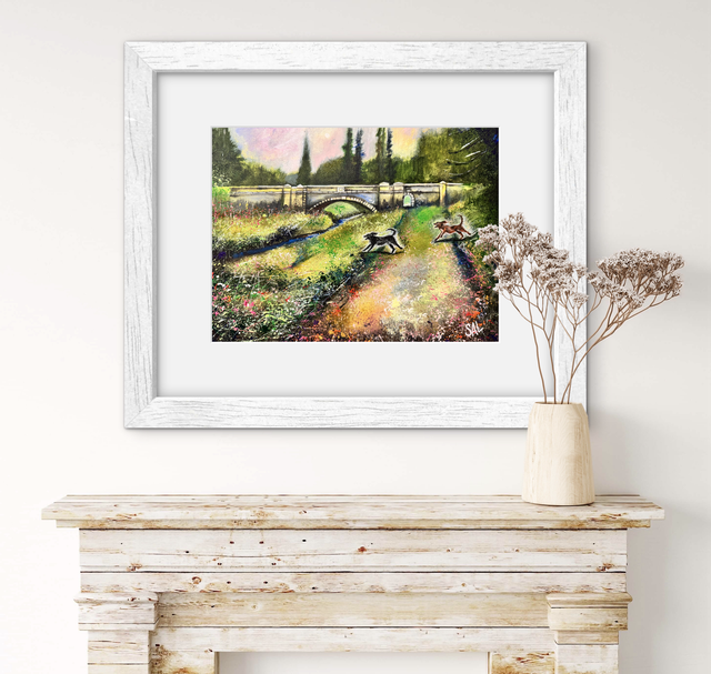 Commission- Glamis Castle Bridge- The Promise