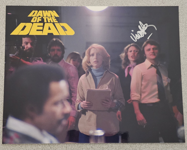 Vincent Vok Autograph (as TV Station Employee from Dawn of the Dead)
