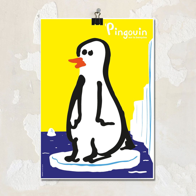Pingouin sur la banquise