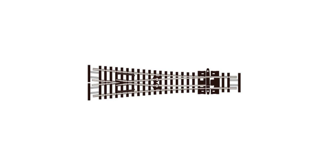 Aiguillage symétrique Peco SL-E397 N55