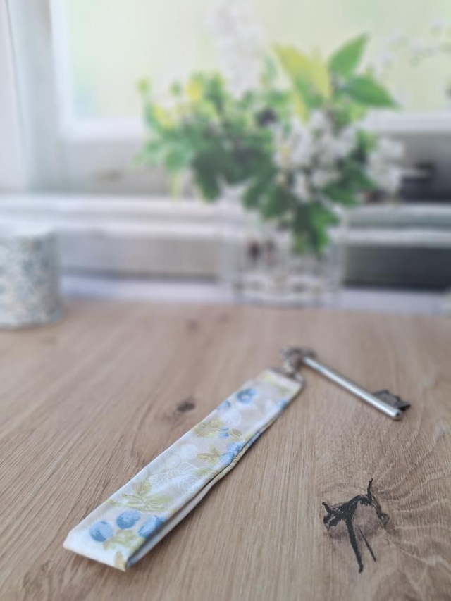 Porte-clés - Souvenirs fleuris