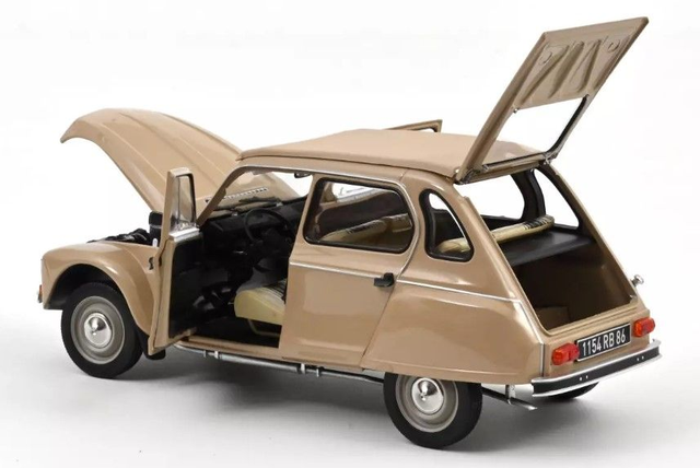 Citroën Dyane 6 1983 Beige Colorado Norev 181617 1/18