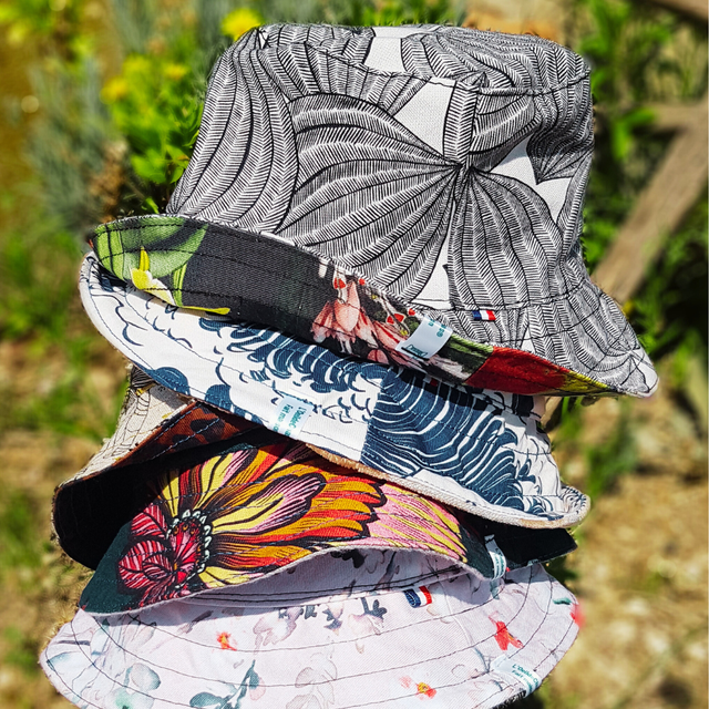 BOB réversible - De Luxe | Taille 55 à 60 cm PERSONNALISABLE