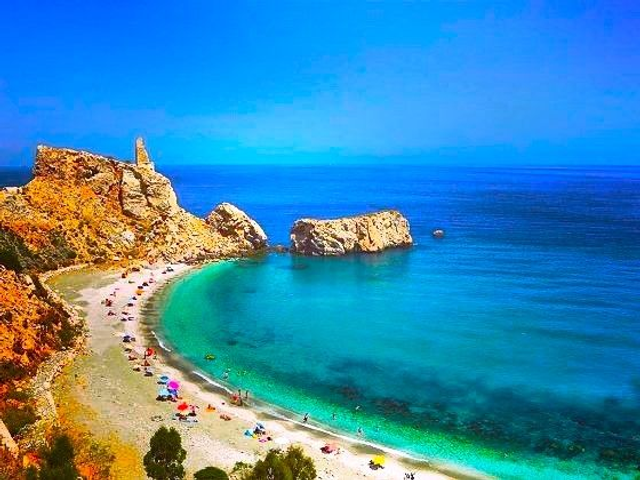 Costa de Almuñécar, Kayak en Calahonda y Cascadas en Los Canales de Padules