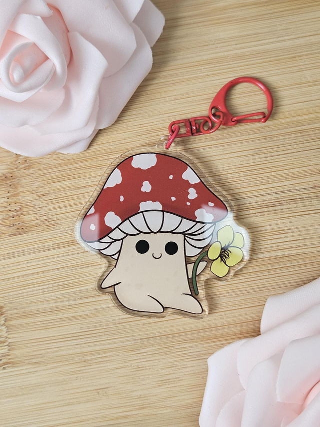 Mushroom Pascal | Acrylic Keychain