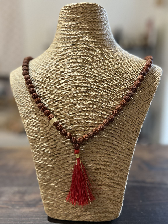 Mala 108 perles Rudraksha