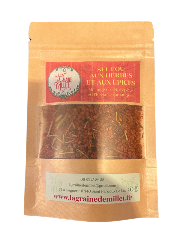 Sel fou aux herbe et au épices