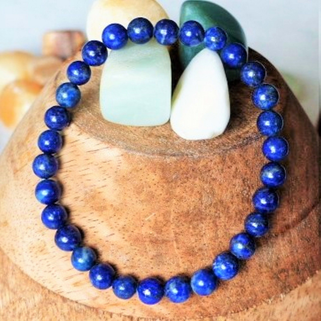 Bracelet Lapis Lazuli 6 mm