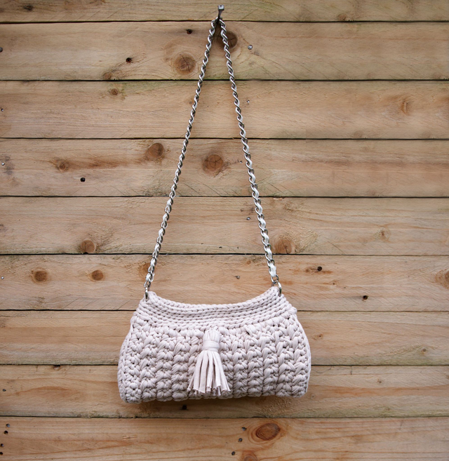 Sac à main, au crochet, réalisation artisanale créateur (handmade)