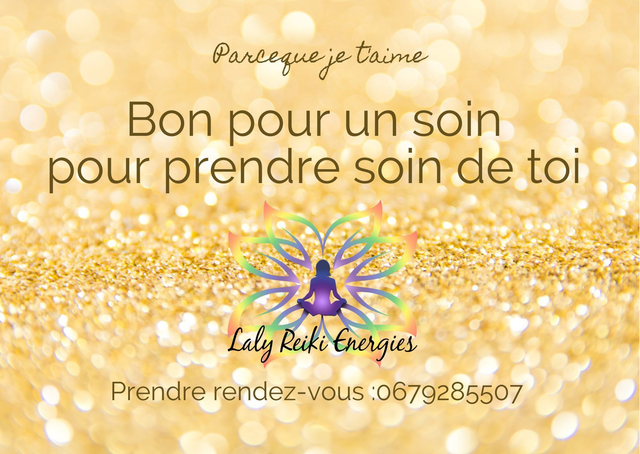 Carte cadeau Soin énergétique 1h30