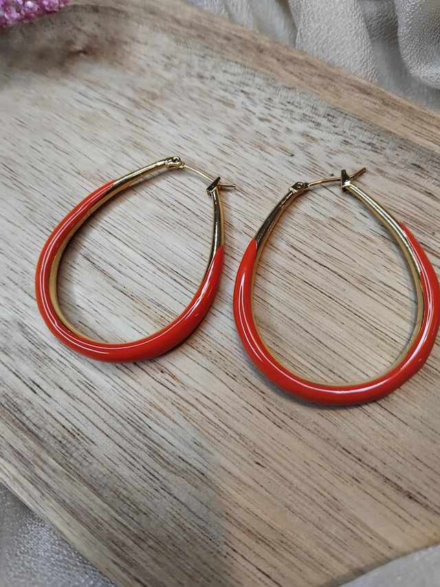 Boucles d'oreilles en acier inoxydable 