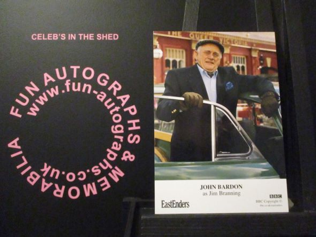 John Bardon (Jim Branning) Original EastEnders Cast Card