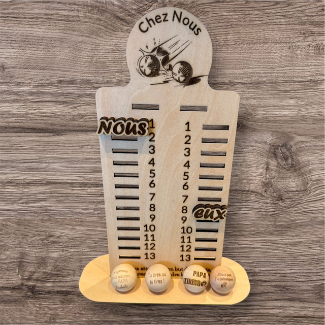 Compteur à point pétanque 