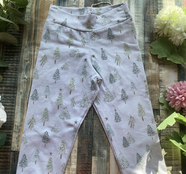 Winter Trees Leggings 2-3y